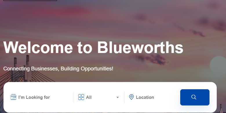 bw landing page